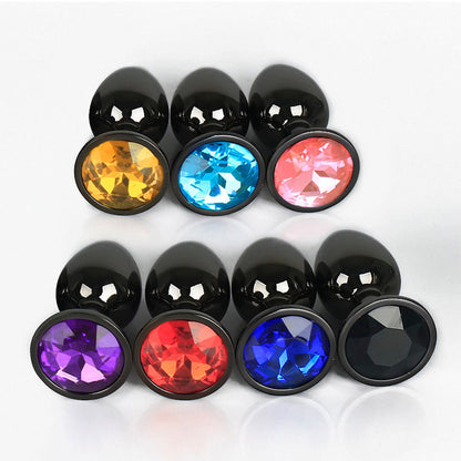 Gunmetal Round Small Metal  Relaxation Tool