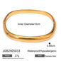 Simple Irregular Titanium Steel Bracelet For Women