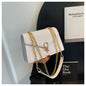 Crocodile-Print Chain Crossbody Purse Bag For Ladies