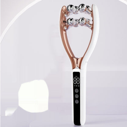 Home V-Roller EMS Microcurrent Electric Smart Dual-Wave Massager Face Slimming Roller