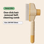 Pet Comb With Release Button Flea  - Easy To Use And Durable Grooming Tool Pet Products