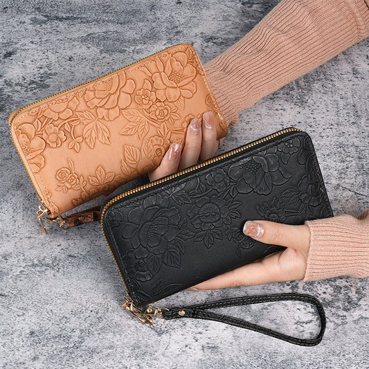 Ladies Long Zipper Multi-functional Coin Purse