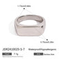 Simple Irregular Titanium Steel Bracelet For Women