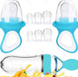 Geometric Confused Bottle Fruit And Vegetable Feeder Nipple 6 Suit
