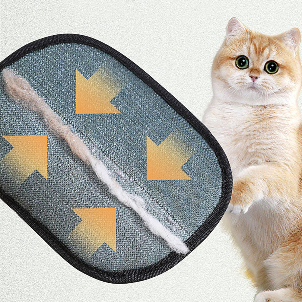 Pet Hair Remover Gloves For Dog Cat Rabbit With Long Short Curly Hair
