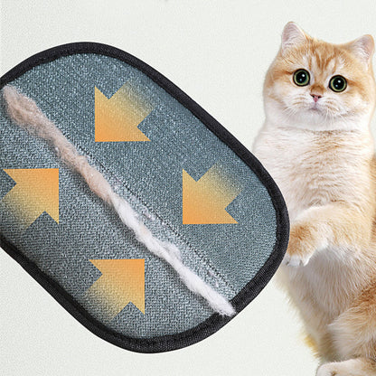 Pet Hair Remover Gloves For Dog Cat Rabbit With Long Short Curly Hair
