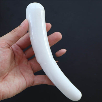 Natural Stone White Marble 18cm Tool