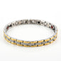 Ladies Titanium Steel Energy Magnet Bracelet