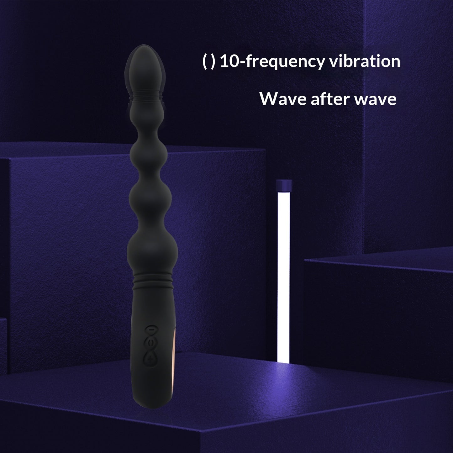 Prostate Massage Beads For Shared Use By Men And Women