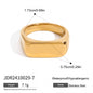 Simple Irregular Titanium Steel Bracelet For Women