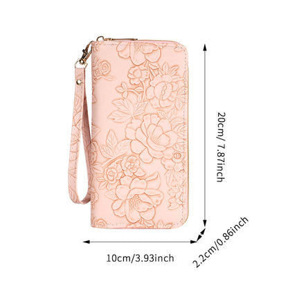 Ladies Long Zipper Multi-functional Coin Purse