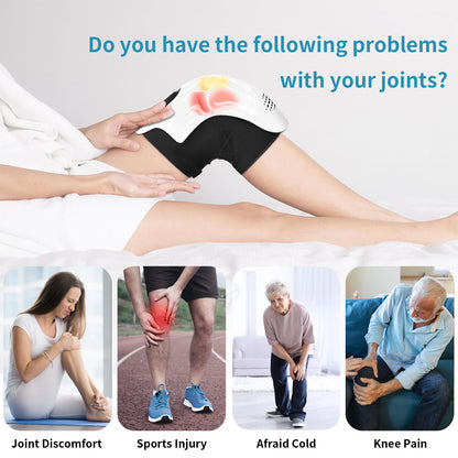 Rechargeable Pain Relief Infrared Laser Vibration Knee Massager