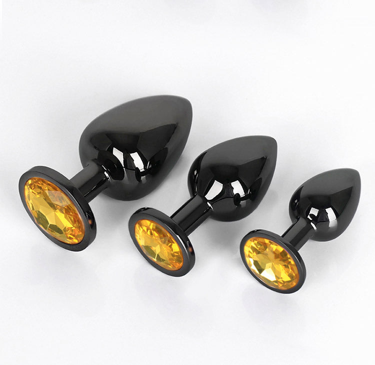 Gunmetal Round Small Metal  Relaxation Tool