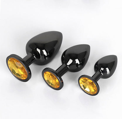 Gunmetal Round Small Metal  Relaxation Tool