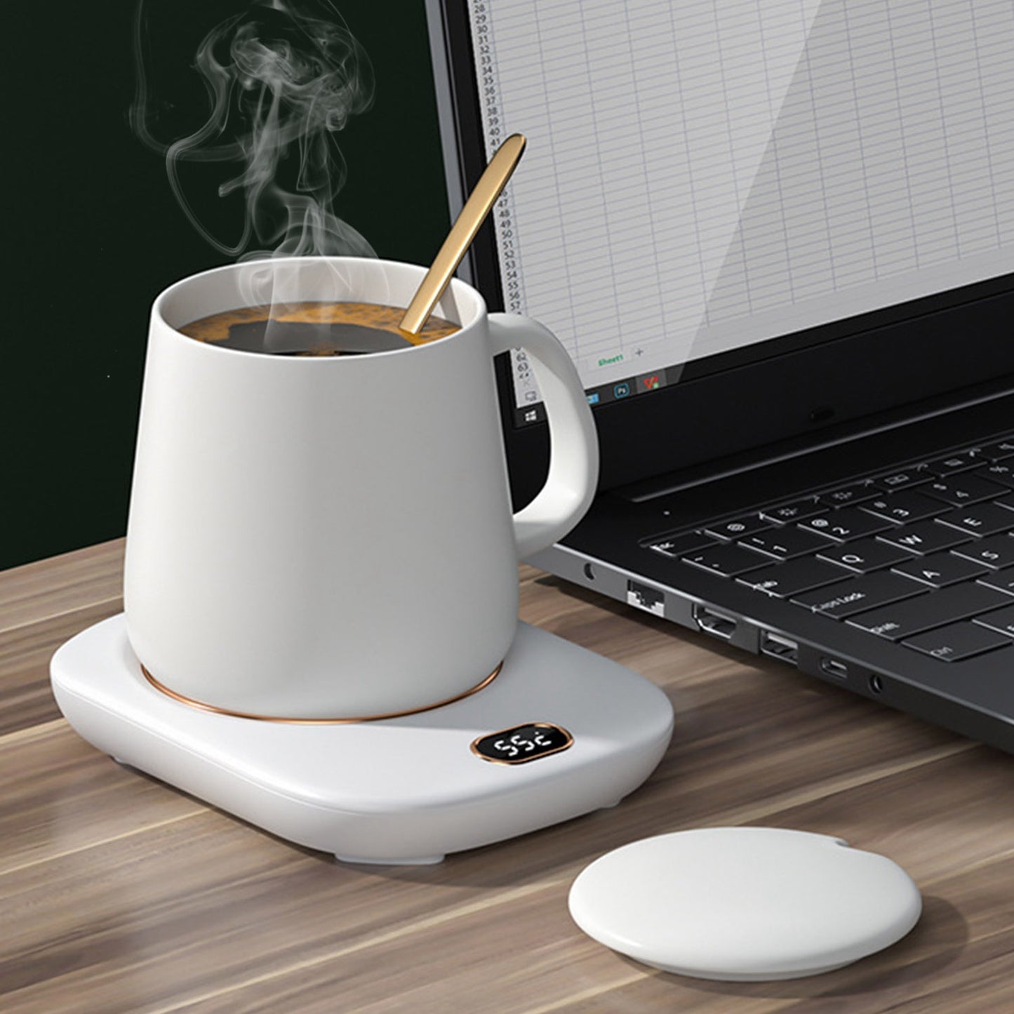 Electric Coffee Mug Warmer For Desk Auto Shut Off ( USB) For Office Home (US ONLY)
