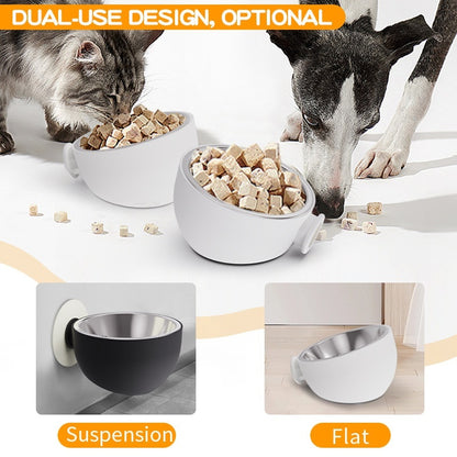 Magnetic Pet Bowl Cat Feeder Dog Food bowl  (Pet Products)