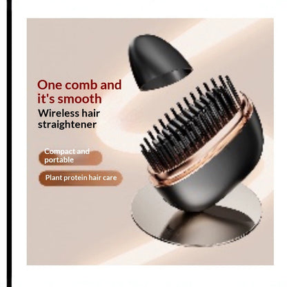 New Mini Portable Hair Straightener Comb